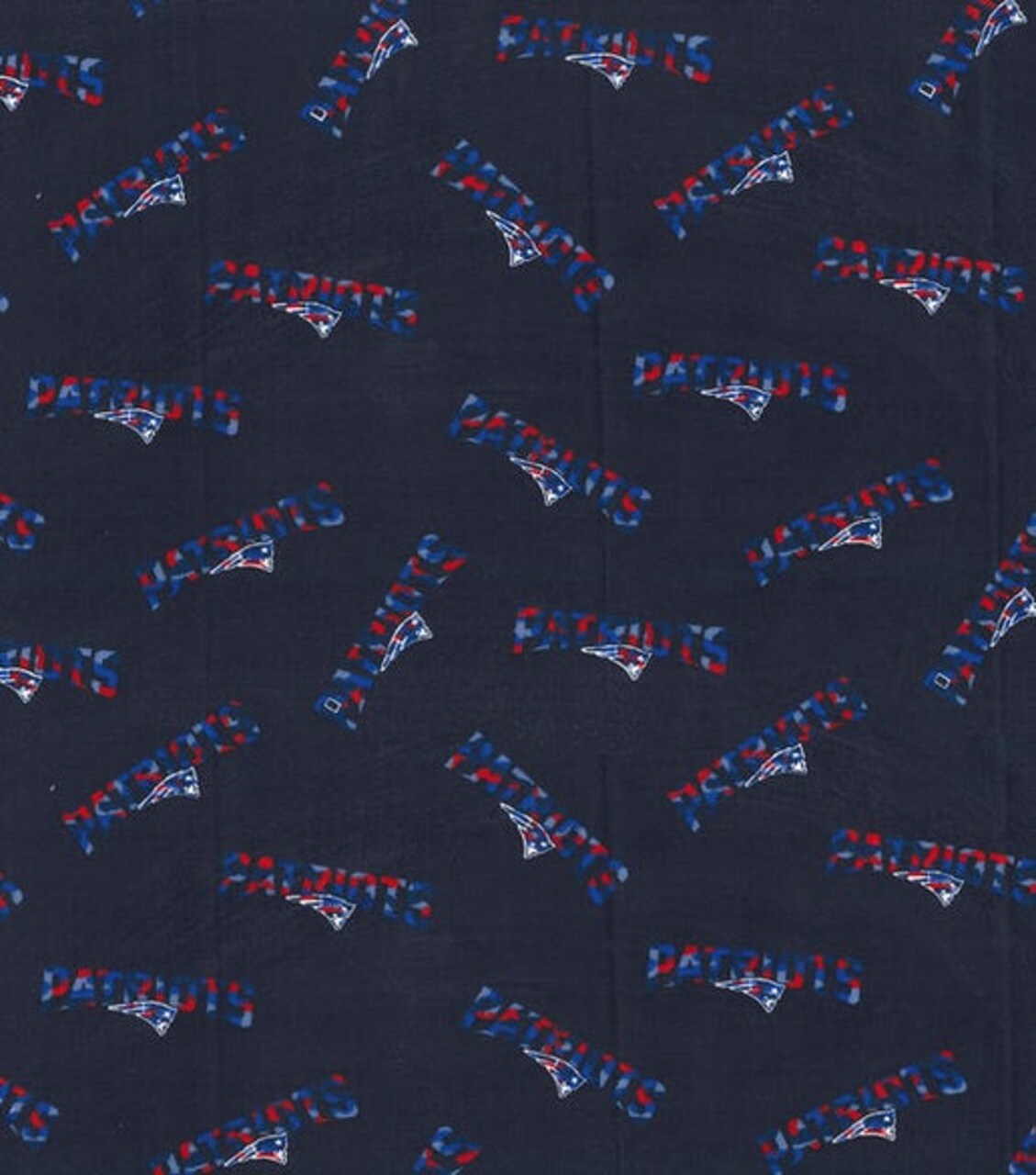 Licensed NFL New England Patriots Camo Logo Cotton 70367-D Fabric by the Yard